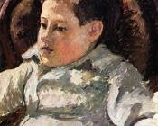 卡米耶 毕沙罗 : Portrait of Paulemile